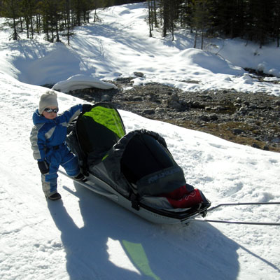 Pulka Fjellpulken enfant