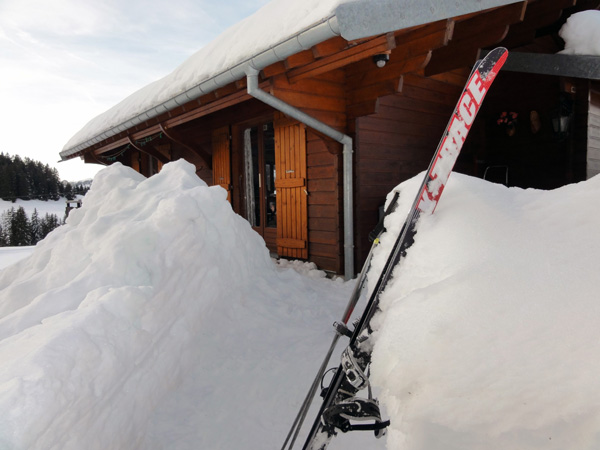 Skis de randonnée nordique avec fixations universelles