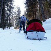 Ski nordique et Pulka en famille, Jura